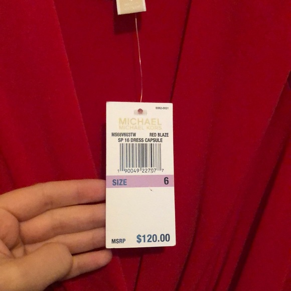 Michael Kors Red Dress NWT! Make me an offer! - Picture 8 of 8